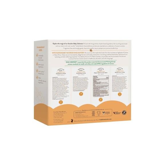 Botanicals Baby Care Essentials Gift Set‎ - Skincare, Bath & Diaper - Picture 4 of 7